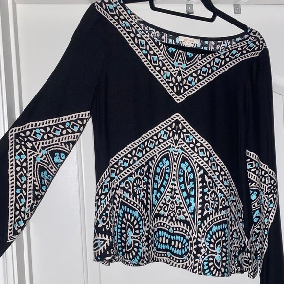 Bell Sleeve Ella Moss Top - Picture 5 of 5